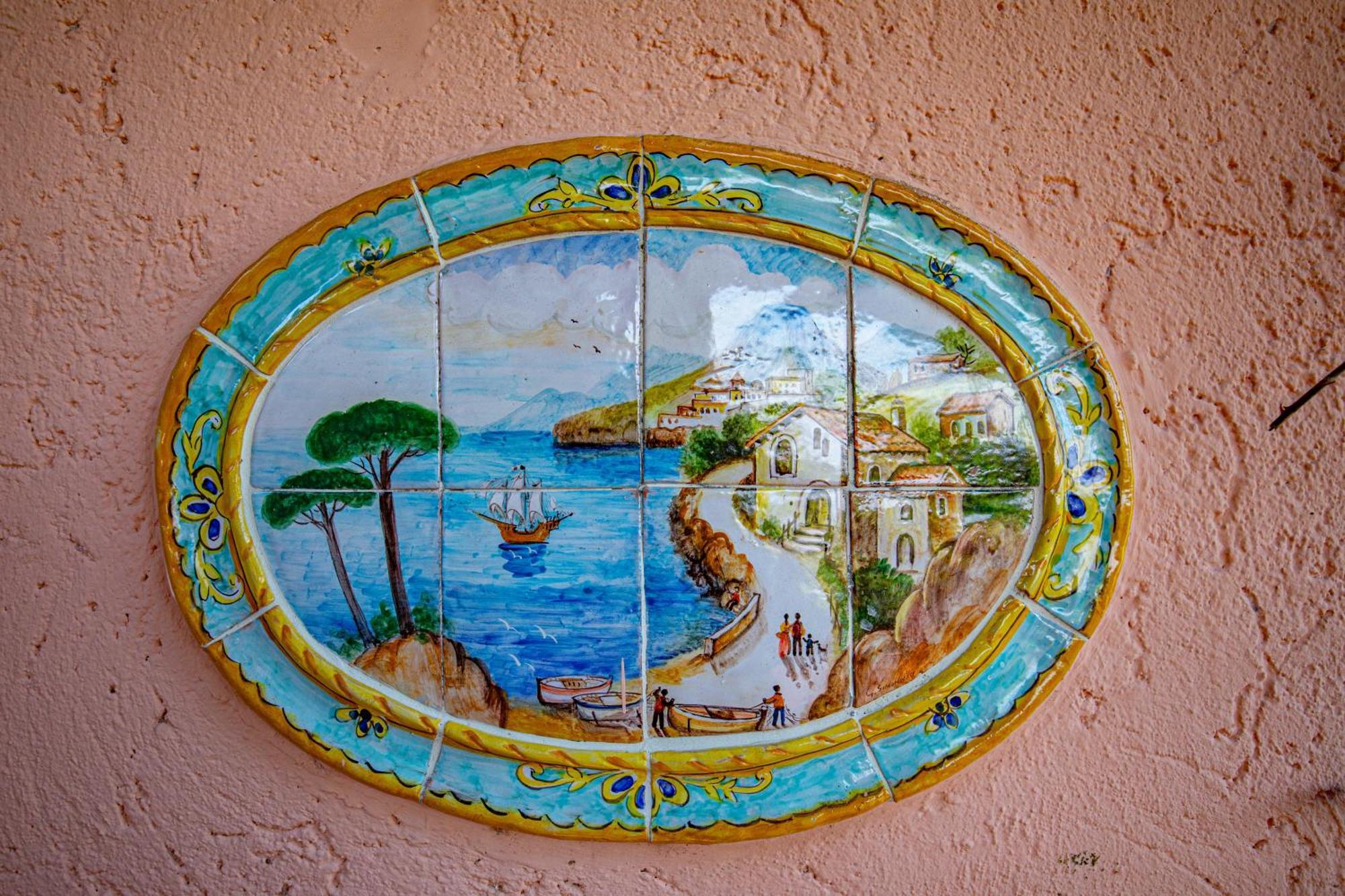 Il Cottage Di Villa Sveva, Splendida Vista Mare 포르투산투스테파노 외부 사진