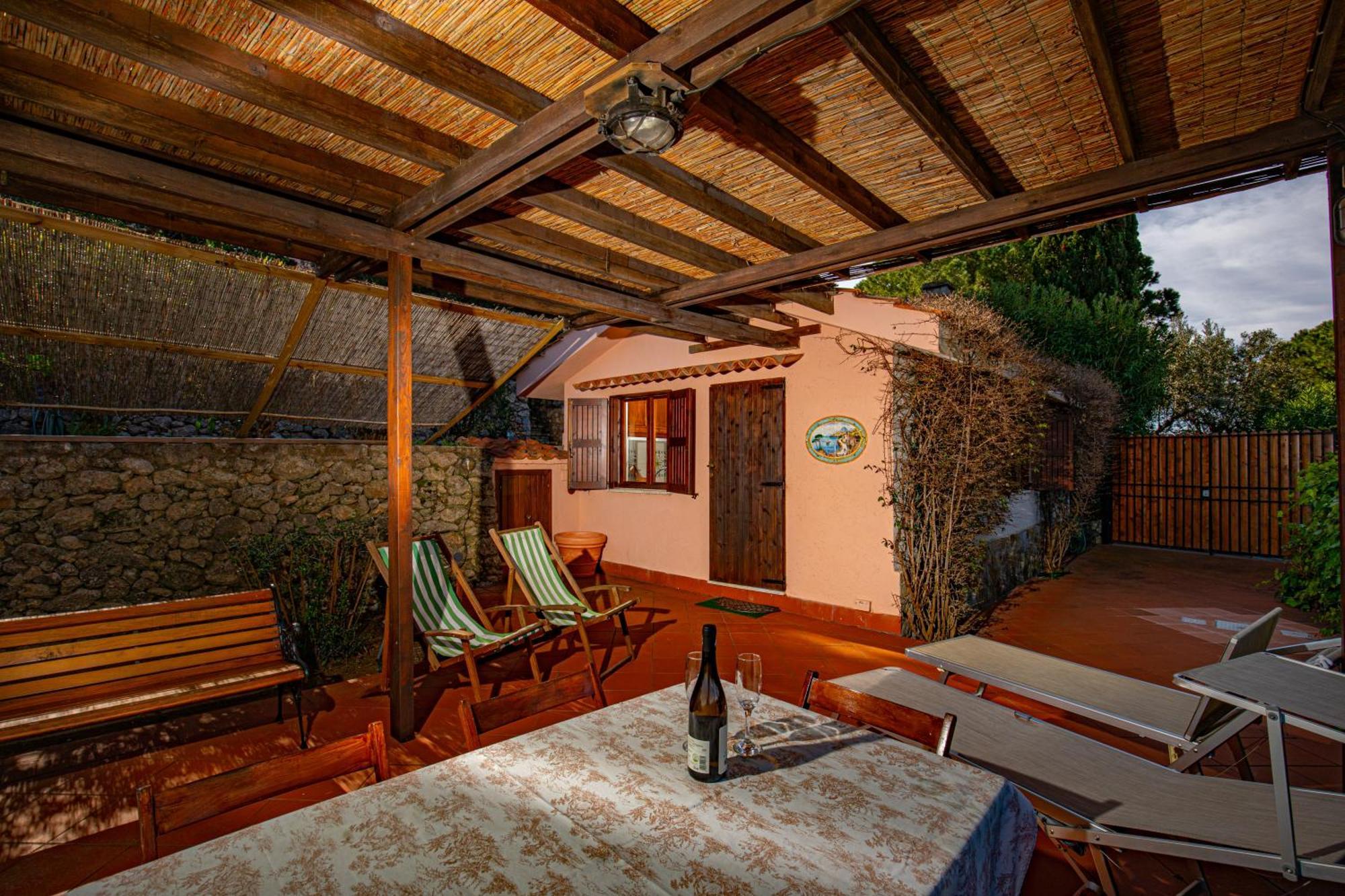 Il Cottage Di Villa Sveva, Splendida Vista Mare 포르투산투스테파노 외부 사진